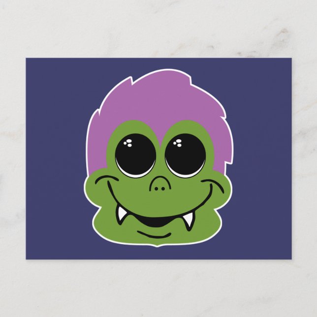 Goofy Goblin Postkarte (Vorderseite)