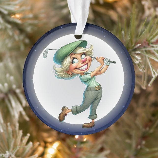 Goofy Golf Ornament (Baum)