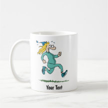 Goofy Jogger-Tasse - Benutzerdefinierbares Running