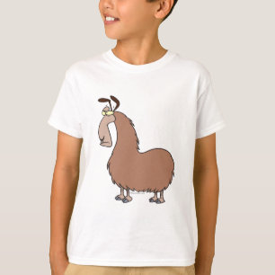 Goofy-Lama-Cartoon T-Shirt