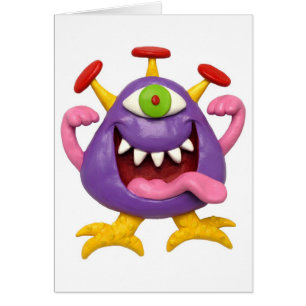 Goofy Lila Monster