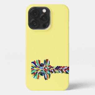 Goofy Ostrich iPhone Case - Gelb 13 Pro Hülle