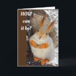 GOOFY SQUIRREL SAYS HAPPY **50th* Karte<br><div class="desc">HOPE THAT YOUR BIRTHDAY ***IS VERY HAPPY SAYS SQUIRREL WHO IS SHOCKED AT YOUR AGE*** WHICH YOU CAN CHANGE IN SECOND AS KNOW YOU und THANKS FOR STOPPING BY 1 OF MY 8 STORES!!!</div>