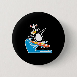 goofy surfpinguin button