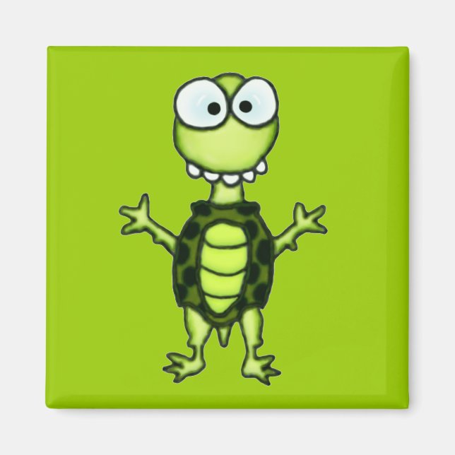 Goofy Turtle Magnet (Vorne)