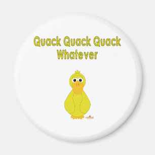 Goofy Yellow Duck Quack Quack Quack Quack was auch Magnet