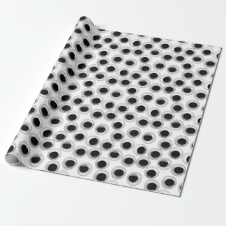 Google-Augenmuster - transparent Geschenkpapier