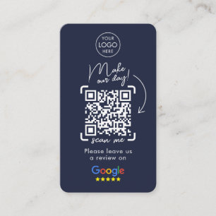 Google-Bewertungen   Business Review   QR Code Bus Visitenkarte
