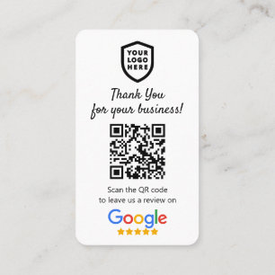 Google-Bewertungen   Business Review US White QR C Visitenkarte