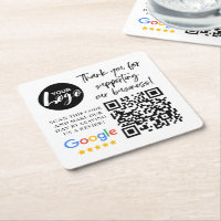 Google-Bewertungen Vielen Dank Logos QR-Code