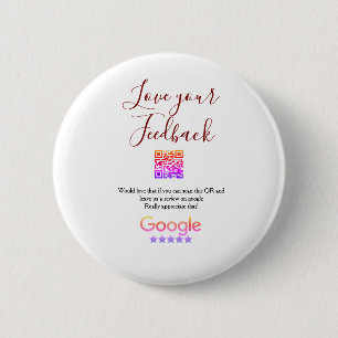 Google Bewertungs-Logo für Unternehmen Scan QR Bew Button