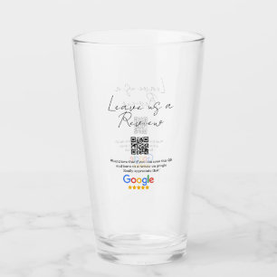 Google Bewertungs-Logo Geschäft Scan QR Bewertung Glas