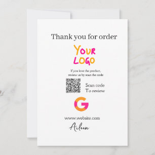 Google Bewertungs-Logo Website QR-Code scannen Einladung