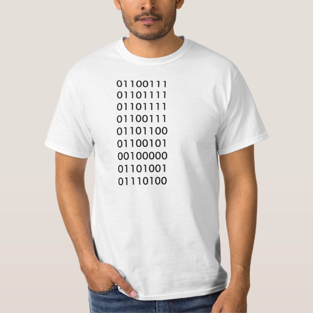 Google es T-Shirt (Vorderseite)