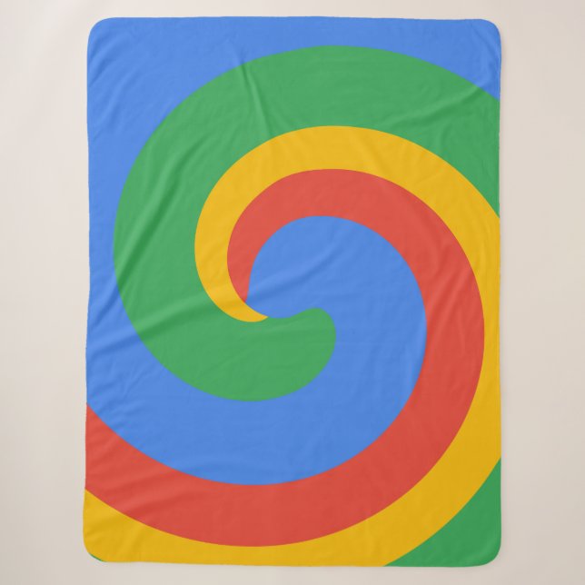 Google Farbwirbel Sherpadecke (Vorderseite)