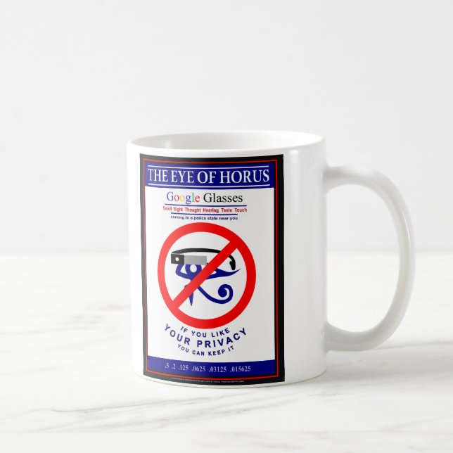 Google Glasses Kaffeetasse (Rechts)
