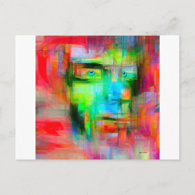 Google Glasses Postkarte (Vorderseite)