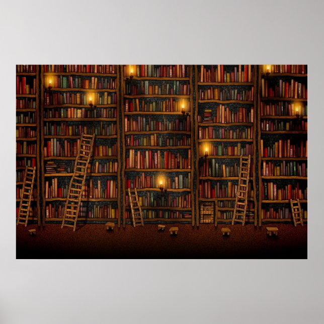 Google Library Poster (Vorne)