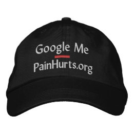 Google Me Bestickte Baseballkappe