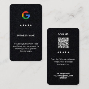 Google Review Premium Cards Visitenkarte