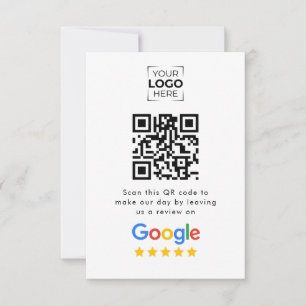 Google Review QR Code Geschäftskundenbewertung Ankündigung