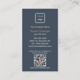 Google Review - Visitenkarte - Instagram QR Link