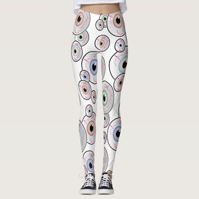Googly Augen Leggings (Vorderseite)