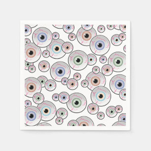 Googly Augen-Schwimmen Serviette
