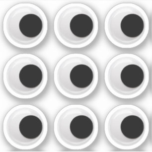 Googly Eyes Aufkleber