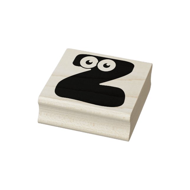Googly Letter Z Rubber-Briefmarke Gummistempel (Stempel)