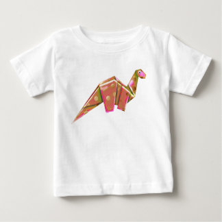Googly-Mit Augen Origami Brachiosaur - Iridescent Baby T-shirt