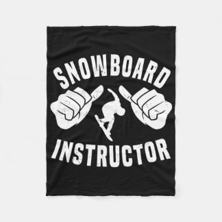 Gool Snowboard Instructor Outfit Snowboarden Wenig Fleecedecke