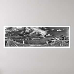 Goolwa Sturm-Panorama-Druck Poster