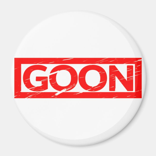Goon Briefmarke Magnet (Vorne)