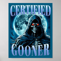 Goon lustiger Gooning-Meme-Skelett zertifizierter