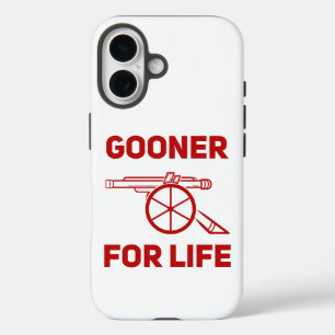 Gooner for Life Arsenal iPhone 16 Hülle