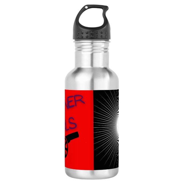 Gooner Girlflasche Edelstahlflasche (Vorderseite)