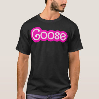 Goose Baby Doll Hot Pink Schriftart T-Shirt