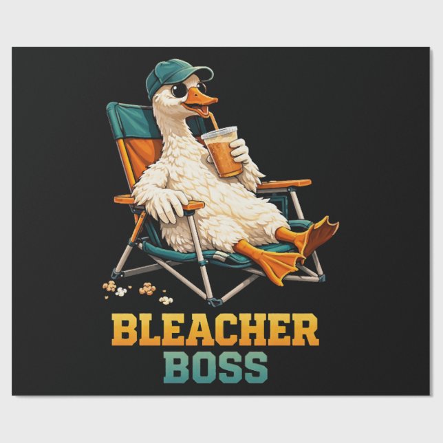 Goose Bleacher Boss Geschenkpapier (Flach)