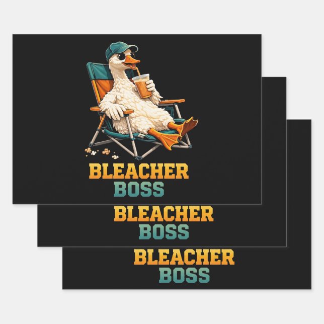 Goose Bleacher Boss Geschenkpapier Set (Set)