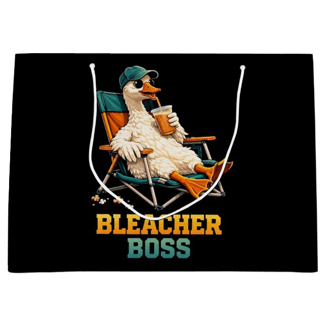 Goose Bleacher Boss Große Geschenktüte (Vorderseite)