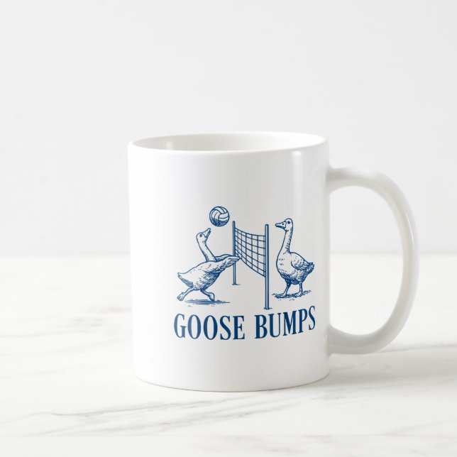 Goose Bumps Volleyball  Kaffeetasse (Rechts)