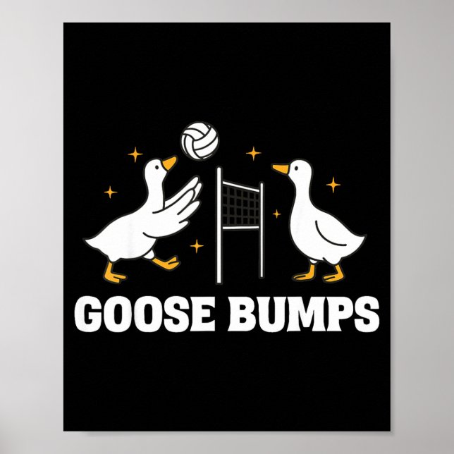 Goose Bumps Volleyball  Poster (Vorne)