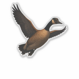 Goose Cut-out Sticker