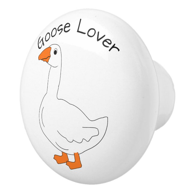 Goose Design Personalised Keramikknauf (Rechts)
