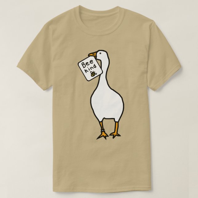 Goose Game Stolen Been Kind Sign T-Shirt (Design vorne)