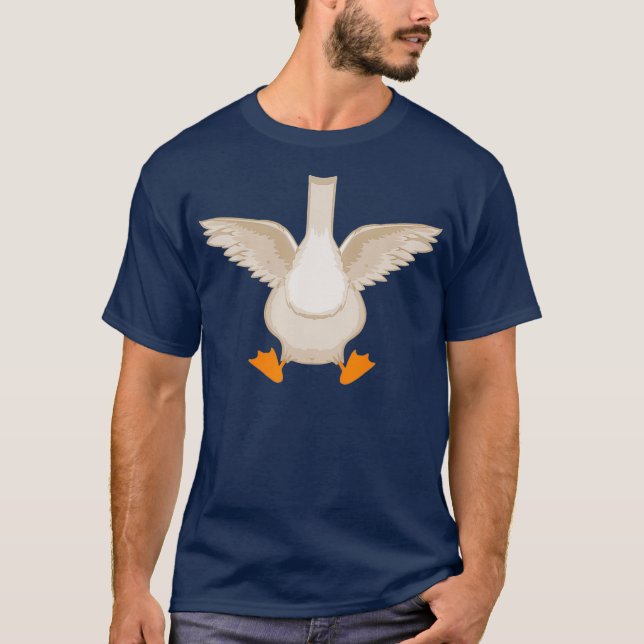 Goose Halloween Costume Gift I Halloween Party T-Shirt (Vorderseite)