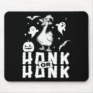 Goose Halloween Spooky Honk oder Honk Witz Design Mousepad