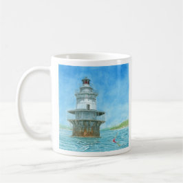 Goose Rocks Lighthosususue Wassercolor Kaffeetasse