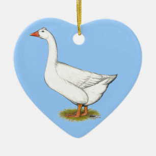 Goose Roman Tufted Keramikornament